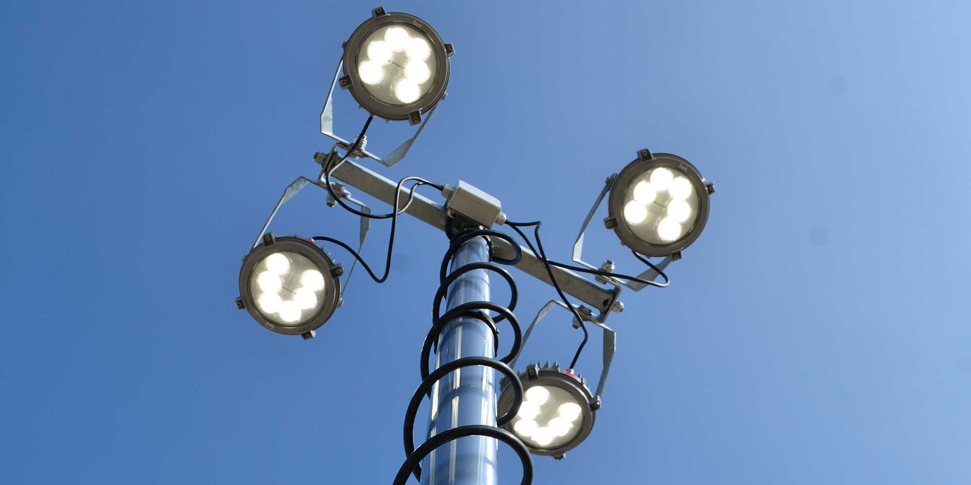 Ecolite TH200 hydrogen mobile lighting tower